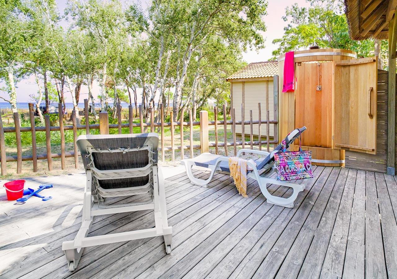 Camping San Damiano Biguglia  Exterior foto